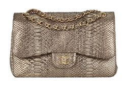 Jumbo Classic Double Flap, Python, Gold, 15458565(2011), DB, 2*